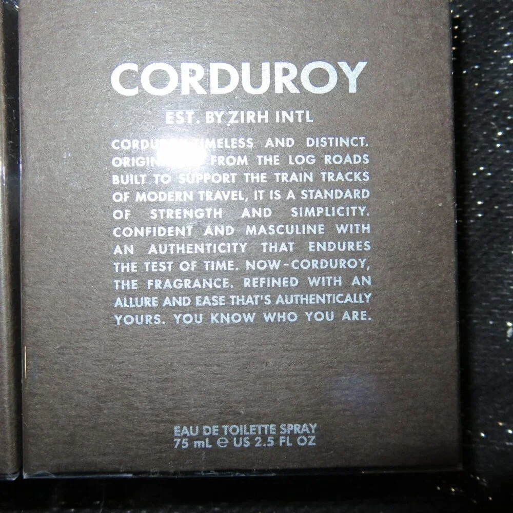 ZIRH corduroy by